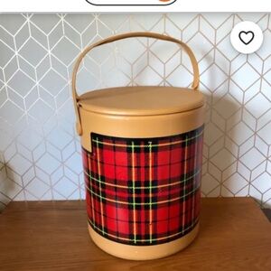 Plaid cooler